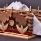 All about napkin holders made of wood