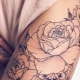 All about the tattoo on the leg