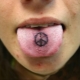 All about the tattoo on the tongue