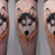 All about husky tattoo