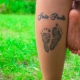 All about the tattoo with the name of the child