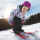 Choosing children's skis for children from 3 years old
