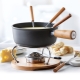 Choosing a fondue dish for cheese