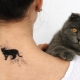 Meaning and sketches of Cat tattoos for girls