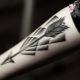 The meaning and examples of Arrow tattoo sketches