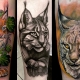 Meaning and examples of lynx tattoos