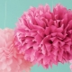 Making paper pom poms