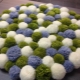 Pom-pom carpets