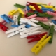 Features of wooden clothespins