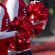Cheerleading pom poms