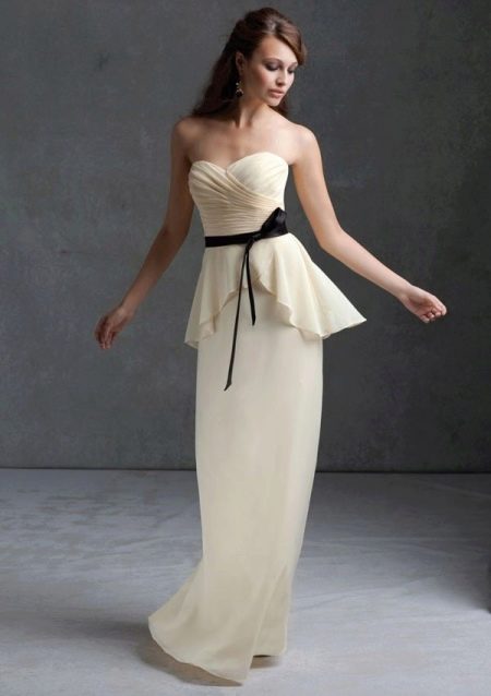 Long wedding dress