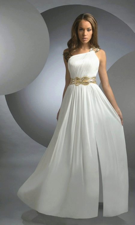 Greek style wedding dress