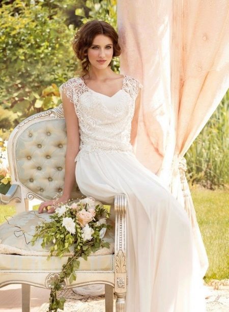 Loose Straight Wedding Dress