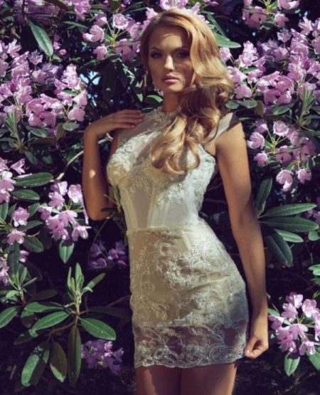 Wedding short dress Ange Etoiles