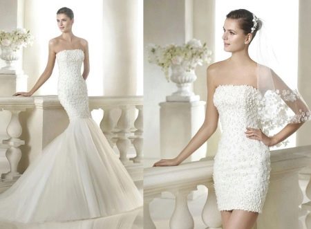 Wedding dress transformer mermaid