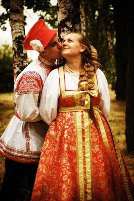 Сарафан в стил ампир