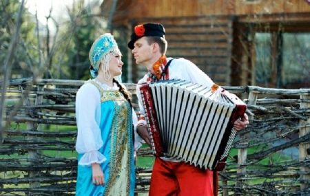 Сватба в руски народен стил