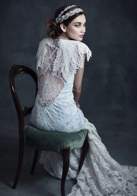 Wedding dress by Claire Pettibone