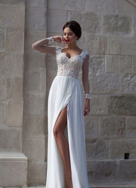 Wedding dress from designers Crystal Design