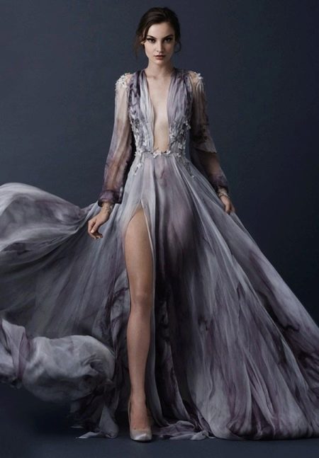 Wedding dress from the Paolo Sebastian collection