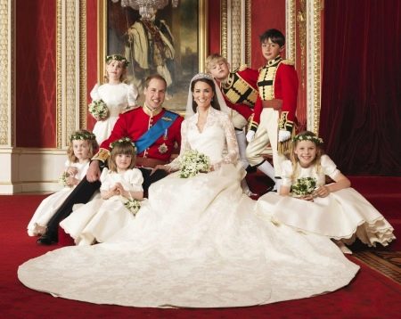 Kate Middleton Closed-Back Wedding Dress