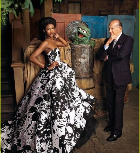 Oscar de la Renta 顏色的晚禮服
