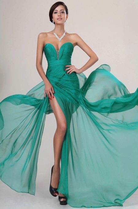 Emerald dress sexy