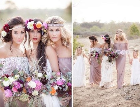 Lavender dresses