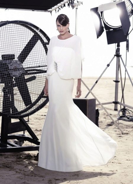 Evening dress mermaid for pregnant women