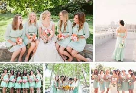 Mint Bridesmaid Dresses