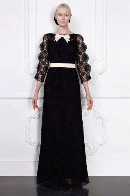 Long Sleeve Evening Dress