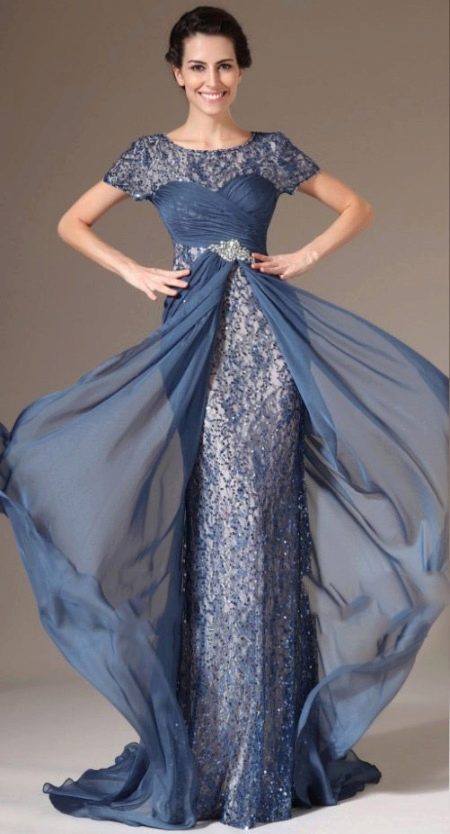 Dress for slim mother of the bride