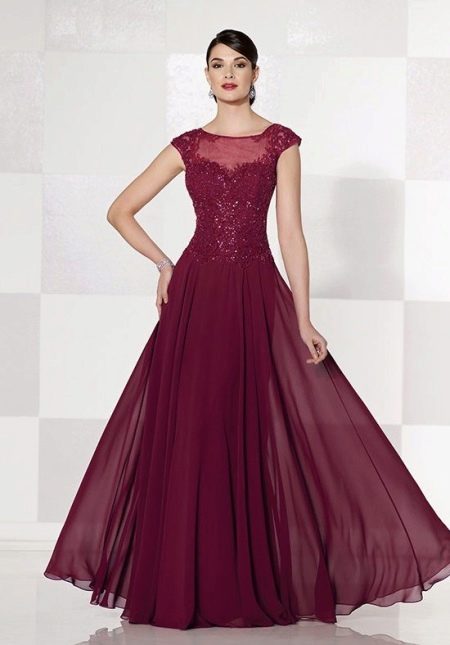 Chiffon Mother of the Groom Evening Dress
