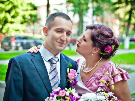 Mom's evening dress for son's wedding