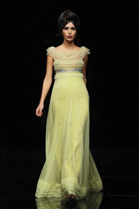 Lemon Empire style evening dress