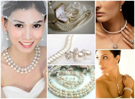 Decorations for a wedding dress