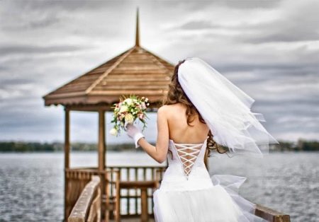 Robe de mariée corset à lacets