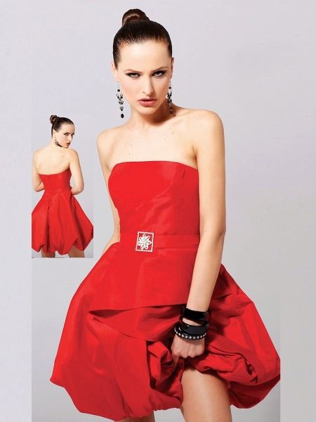Robe de soirée avec jupe ballon