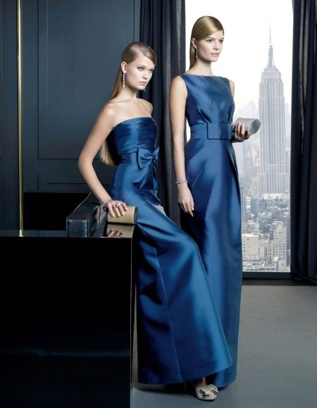 Blue evening dresses from Rosa Clara