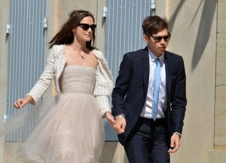 Keira Knightley's wedding dress