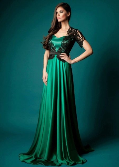 Evening dress with bolero