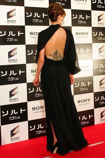 Angelina Jolie Evening Dress