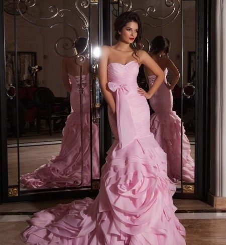 Wedding dress from the collection Crystal Design 2015 pink