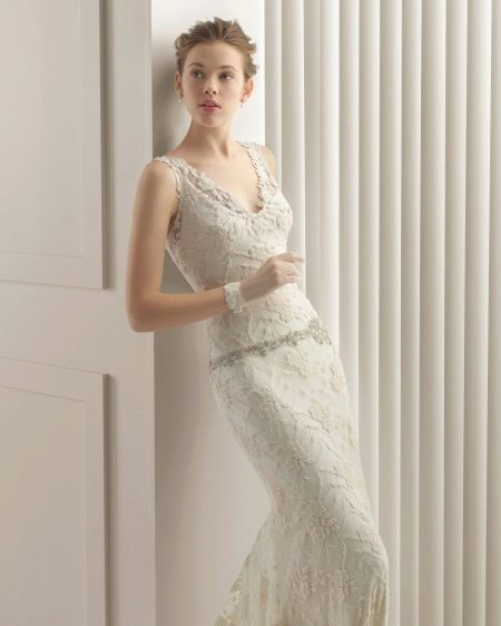 Lace wedding dress from Rosa Clara 2015