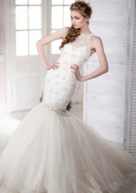 Lush wedding dress from the collection of secret desires