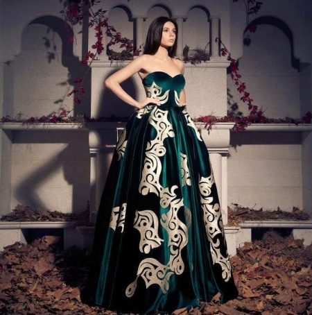 Velvet Prom Dress 2016