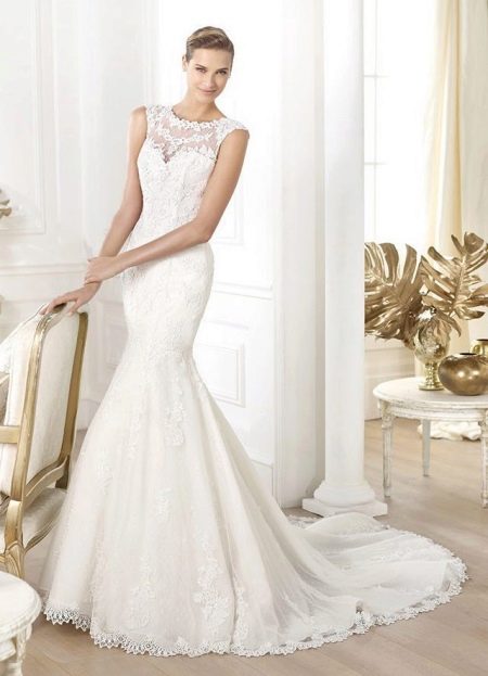Elie Saab Mermaid Wedding Dress 2014 Collection