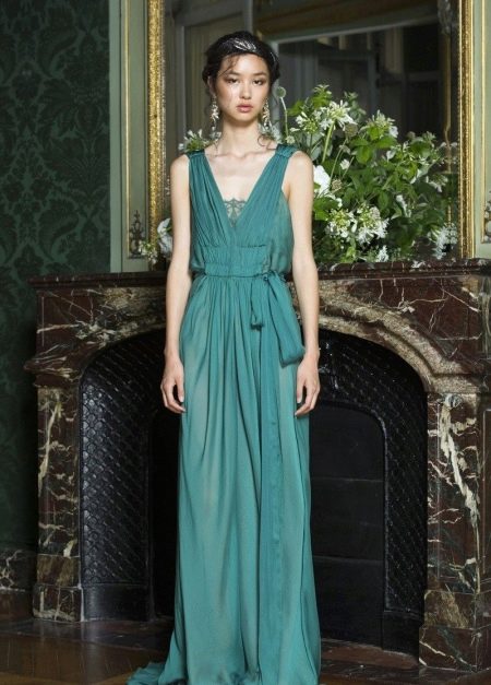 Empire style evening dress