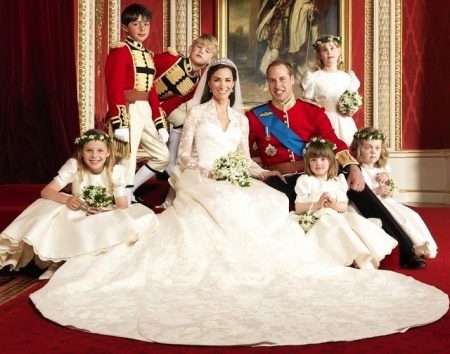Princess Kate Middleton's wedding dress