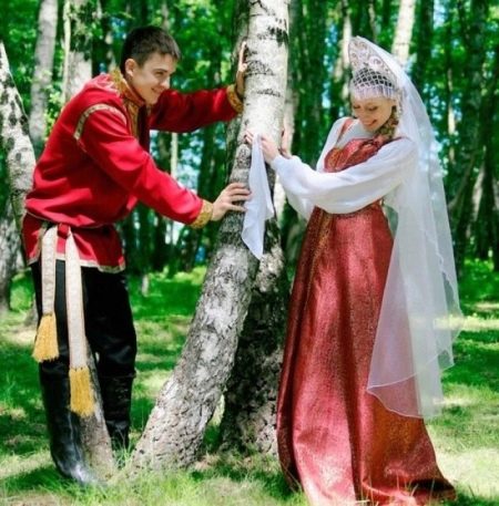 Red wedding sundress